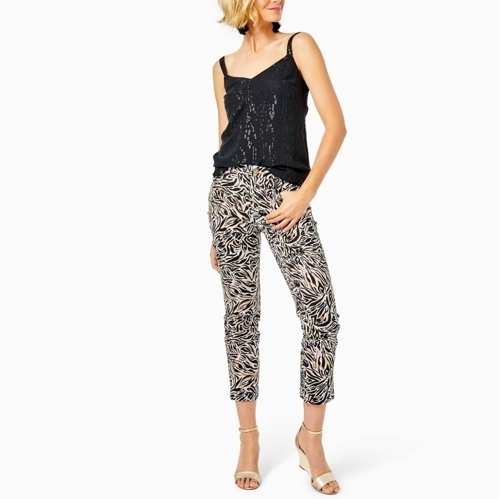 Lilly Pulitzer‎ Animal Print Pants Size 00